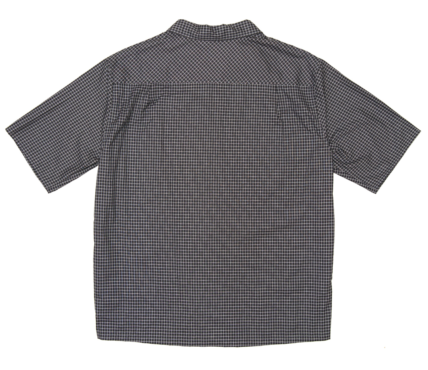 BLACK CHECK GRID SHIRT