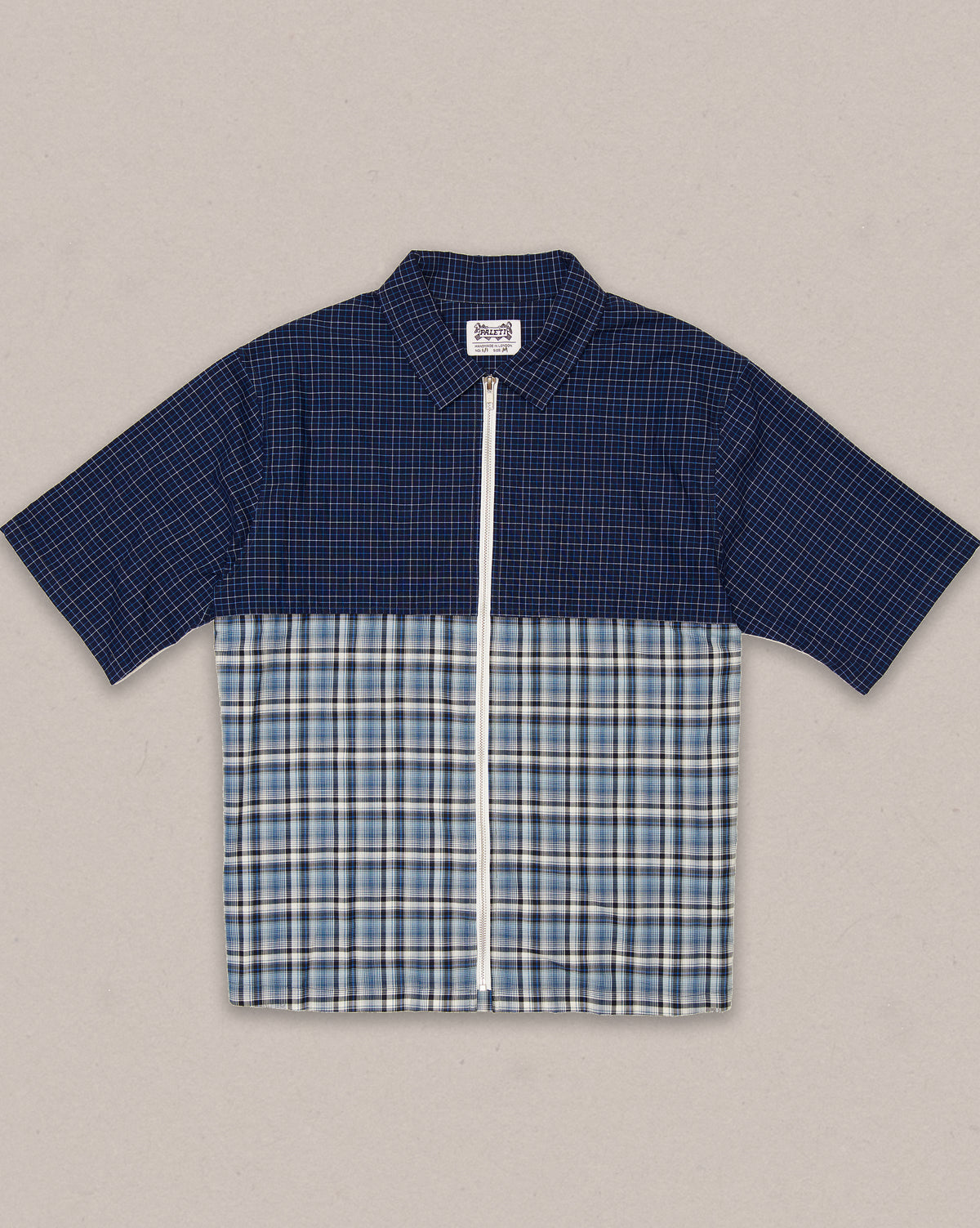 BLUE ZIP SHIRT