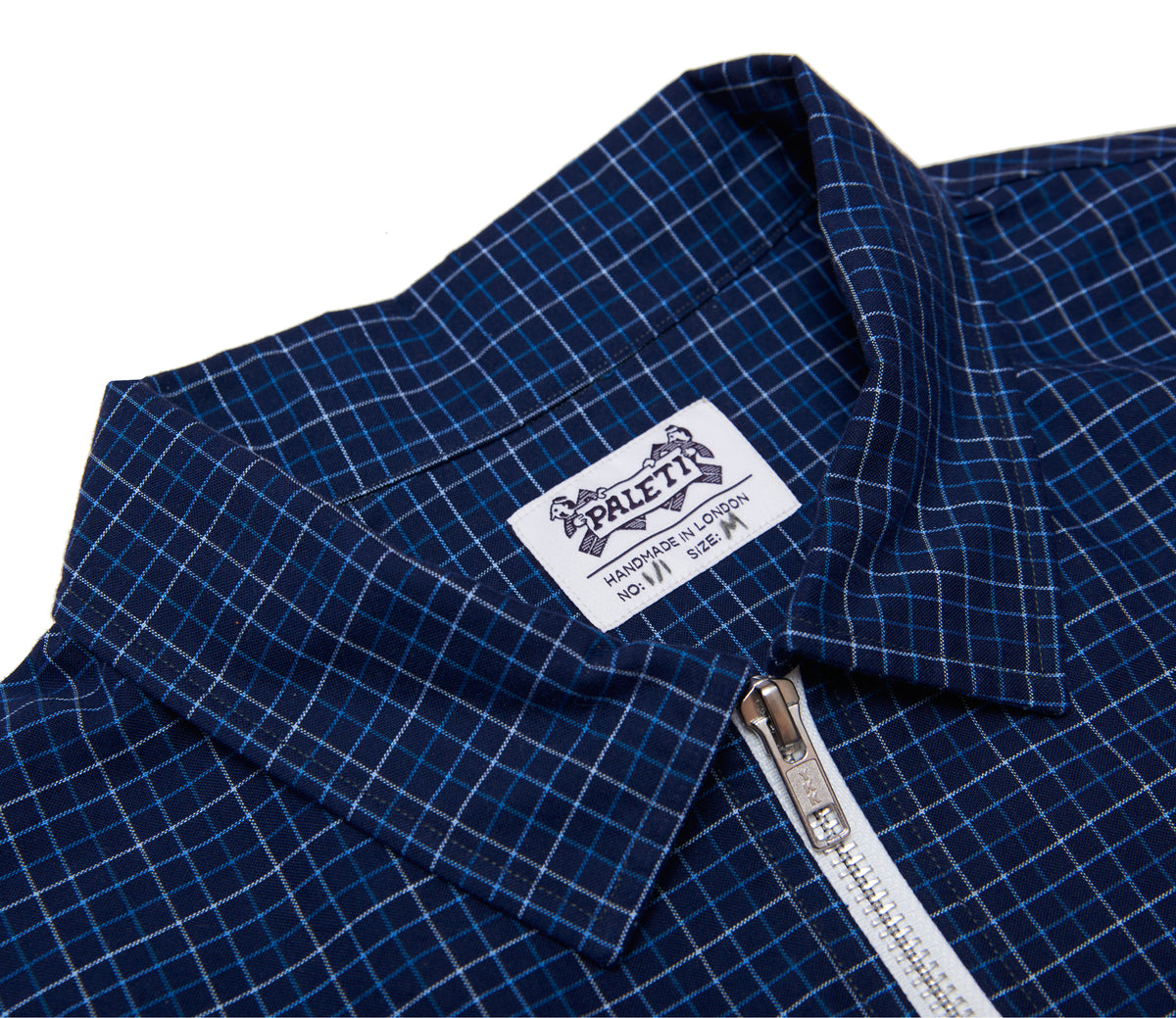BLUE ZIP SHIRT
