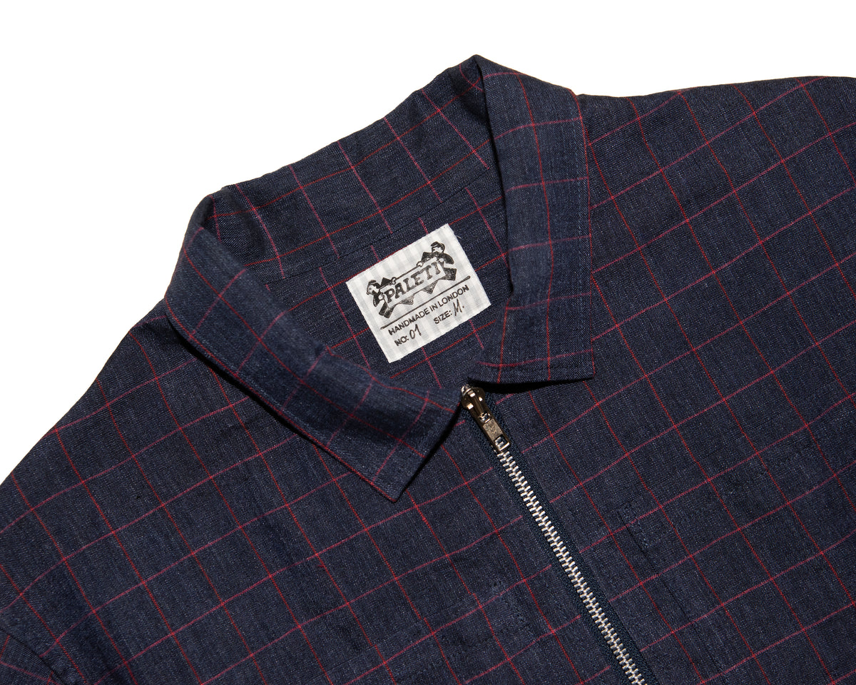 ZIP UP SHIRT