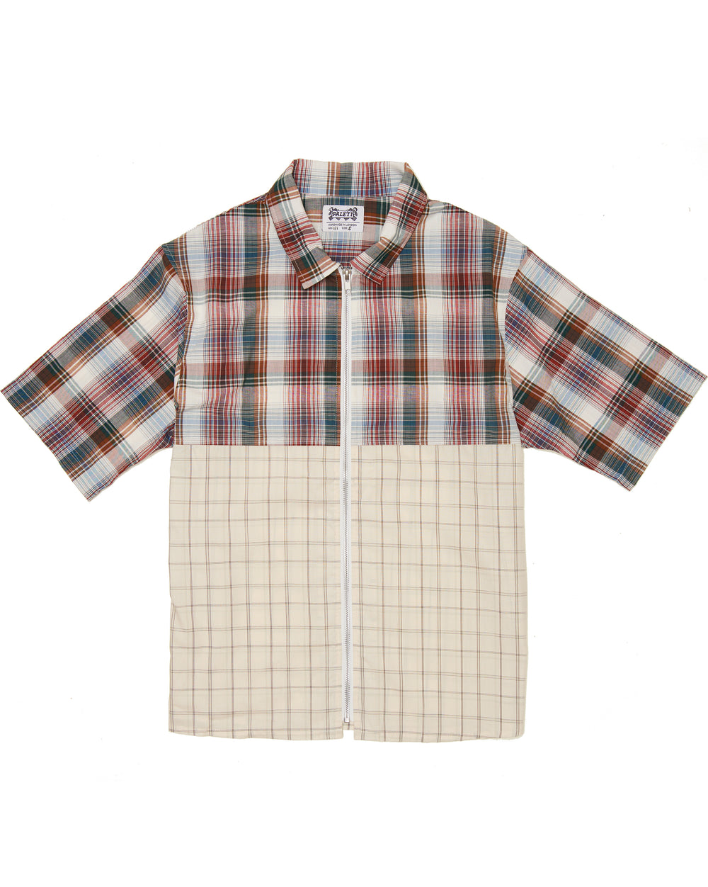 RED AND GREEN PLAID SHIRT