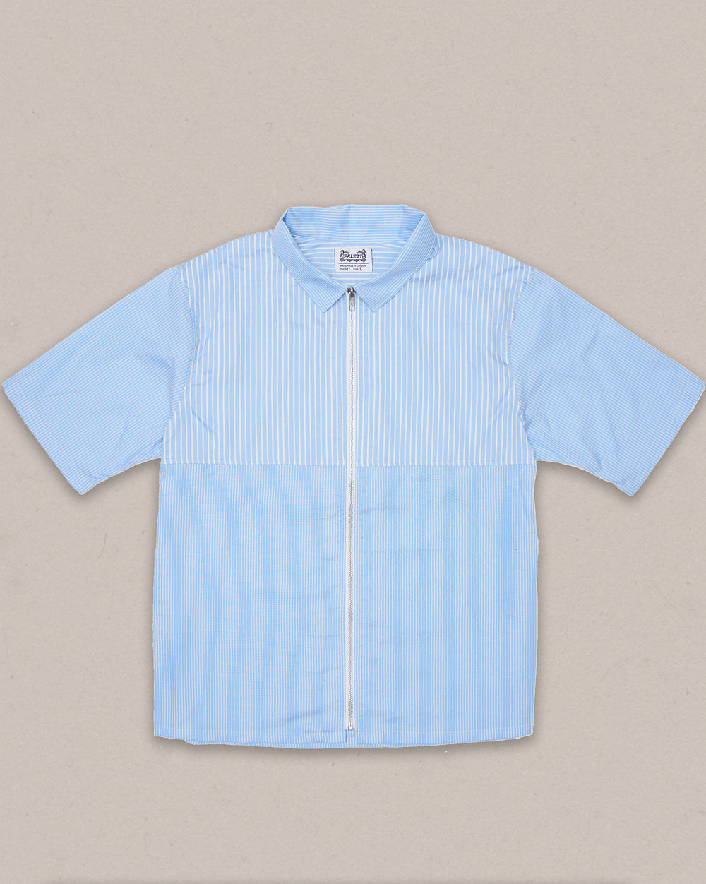 SPLIT STRIPE SHIRT