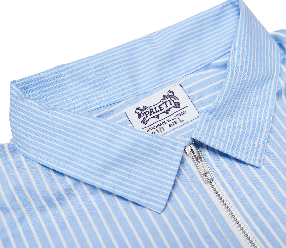 SPLIT STRIPE SHIRT